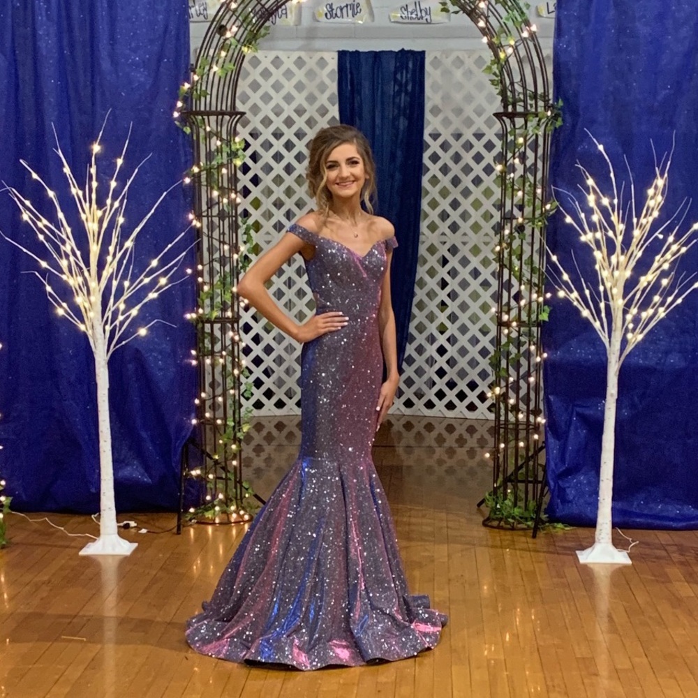 Purple Prom Dress